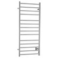 Anzzi Elgon 14Bar Stainless Steel Wall Mounted Towel Warmer Rack with Brushed Nickel Finish TW-WM105BN